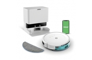 iRobot Roomba Combo 2 Essential - Robot aspirateur et Laveur 2-en-1 avec système d'autovidage, Recharge et Reprise du Travail, Navigation en Lignes Droites