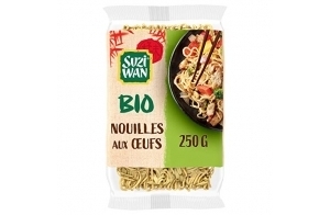 SUZI WAN BIO Nouilles aux oeufs 250g