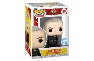 Funko Pop! Movies DC: The Flash - Batman (Keaton) Unmasked (Alt) (PX Exclusive) #1344 Vinyl Figure