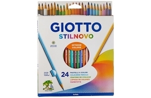 GIOTTO Stilnovo - Etui 24 crayons de couleur