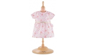 Robe Rose pour Poupon 36Cm