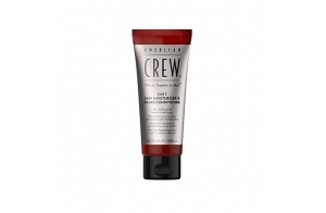 American Crew - Soin 2-En-1 pour Barbe et Peau - Soin Barbe Homme Hydratant - Soin pour le Visage Revitalisant - Pour une Barbe Douce et Soignée - 100 ml