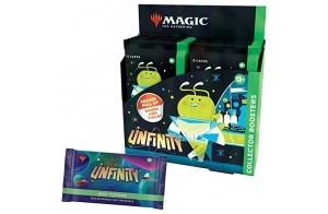 Magic The Gathering Boîte Collector Unfinity, 12 boosters & Carte de présentation, Multicolore