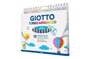 GIOTTO Turbo Advanced - Etui 18 feutres