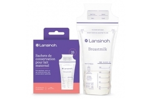 Lansinoh I Sachets de conservation du lait maternel 25 Pc