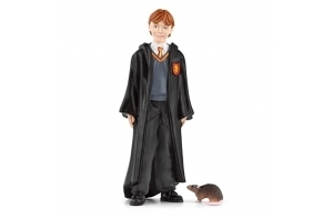 schleich 42634 Ron et croûtard, dès 6 ans, WIZARDING WORLD - figurine, 4 x 2 x 10 cm