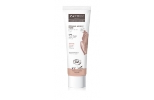 CATTIER Masque Argile Rose - bio Douceur,Hydratant - 100ml Pour Apaisant