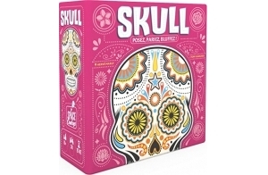 Asmodee - Space Cowboys - Skull Nouvelle Edition - Jeu de Société pour Adultes & Enfants dès 10 ans - Jeu de Bluff & Prise de Risque - Pour Soirées entre Amis -3 à 6 joueurs - 30 Min - En Français