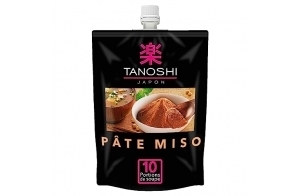 TANOSHI - Pâte Miso pour Soupes et Plats Salés - 1 Gourde Refermable de 150 g