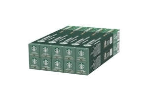 STARBUCKS Pike Place Roast by Nespresso, Torréfaction Ambrée, Capsules de Café 10 x 10 (100 Capsules)