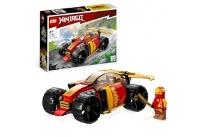 Lego Ninjago 71780 La Voiture de Course Ninja de Kai – Évolution, Jouet Voiture de Course 2-en-1, pour Véhicule Tout-Terrain, Jeu Garçons et Filles Dès 6 Ans