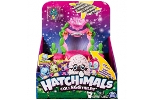 Hatchimals Colleggtibles -Show How You Glow Shimmering Sands Figurine, 6044155