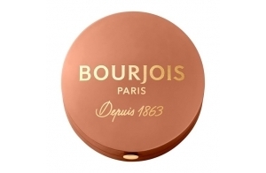 BOURJOIS - Boîte Ronde Blush 85 Sienne - Piceau & Miroir Intégré - Technologie Fard Cuit - Texture Fine & Légère - Facile À Estomper - Parfum Gourmand