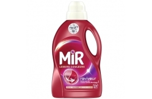 Mir Lessive Liquide Couleurs Main & Machine Formule Unique 3en1, 1.35L