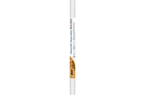 BIC Velleda Rouleau Adhésif Effaçable à Sec 45x50 cm - Blanc, Parfait pour L'Ecole ou le télétravail, Bordure Blanche, x1