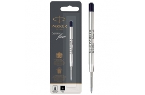 Parker recharges pour stylo bille | pointe fine | encre noire QUINKflow | lot de 1