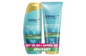 DERMAxPRO by Head & Shoulders APAISE, Shampoing Et Après-Shampoing Antipelliculaires Apaisants, Pour Cheveux Secs et Cuir Chevelu qui démange, À L'Aloe Vera, Vitamine E & Cactus