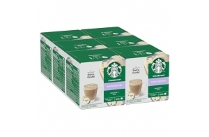 STARBUCKS White Mocha by Nescafé Dolce Gusto, Capsules de Café 6 x 12 (72 Capsules)