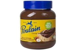 Poulain Chocolat Pâte à Tartiner Cacao Noisettes 400 g