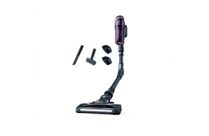 Rowenta X-Force Flex 8.60 Allergie Aspirateur balai sans fil, Multifonction, Puissance 185 W, Batterie amovible 22 V, Jusqu'à 45 min d'autonomie, Tube flexible, Tête d’aspiration éclairée RH9638WO