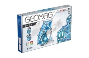 Geomag Pro-L 110 Pièces Jeu de Construction magnétique pour Enfants, Cadeau pour garçons et Filles de 5 6 7 8 9 10 11 12 13 Ans, constructions magnétiques, Jeux pour Enfants