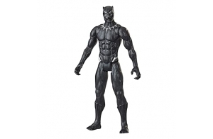 Avengers Marvel Titan Hero Series Collectible 30-cm Black Panther Action Figure, Toy for Ages 4 and Up