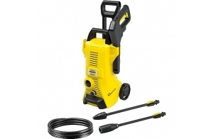 Kärcher Nettoyeur Haute Pression K 3 Power Control, Pression : Max. 120 Bar, Débit : 380 l/h, Surface : 25 m²/h, Filtre à Eau, Poids : 4,4 kg, Pistolet et Flexible Haute Pression, Rotabuse, Lance