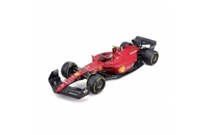 Bburago - Fer F1-75 - Season Car 2022-1/18, Rouge