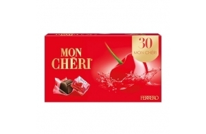 Mon Cheri Chocolats Fins Fourrés de Cerise et Liqueur Ferrero, 315g