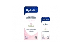 Hydralin® Sécheresse Crème lavante toilette intime 200ml -Hydrate et protège + Hydralin Lubrifiant Gel intime 50ml -Hydrate, apaise et lubrifie la zone intime - Cosmétiques - Fabriqués en France.