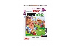 Nathan - Puzzle 500 pièces - Astérix chez les Bretons - Adultes et enfants dès 10 ans - Puzzle de qualité supérieure - Collection Mes Héros - 87824