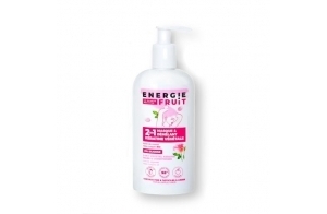 ENERGIE FRUIT | Masque + Démêlant Kératine Végétale | Monoï, Rose & Argan | Cheveux Secs et Difficiles à Lisser | Vegan | 300ml