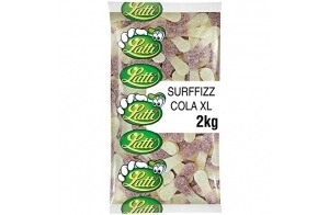 Lutti Surffizz Cola XL Bonbons en Vrac 2 kg