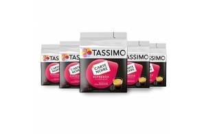 Tassimo Café Dosettes - 80 boissons Carte Noire Espresso Classique (lot de 5 x 16 boissons)