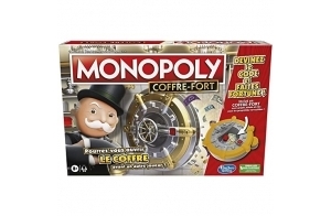 Hasbro Gaming Monopoly Coffre-Fort, Jeu de Plateau pour la Famille et Les Enfants, 2 à 6 Joueurs, dès 8 Ans, inclut Un Coffre-Fort, Multicolore, L