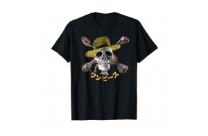 One Piece Straw Hat Jolly Roger T-Shirt