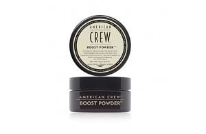 American Crew - Boost Powder - Poudre Coiffante Homme Volumisante - Produit Coiffant Finition Mate - Tous Types de Cheveux - Produit Cheveux Formule Professionnelle - 10g