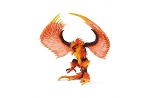 schleich 42511 L’aigle de feu, pour enfants de 7-12 ans, ELDRADOR® CREATURES - Figurine de jeux