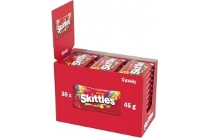 SKITTLES Chewies - Bonbons au goût Fruits - Grand format contenant 36 sachets de 45g - 1,620kg