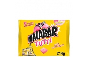 Malabar Chewing-gum Tutti Sachet 214g