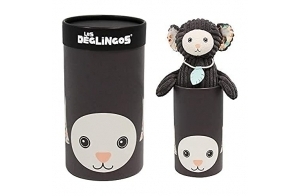 Les Déglingos - Kézakos le ouistiti - Peluche Grand simply - Doudou - Ultra doux - 33 cm - Dès la Naissance - Garçon et Fille - marron - Boite Cadeau