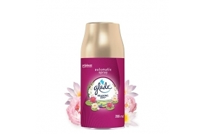 Glade Automatic Spray Recharges - Infusé Aux Huiles Essentielles - Jusqu'à 2 Mois De Parfum - Relaxing Zen