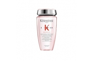 KÉRASTASE Genesis - Bain Hydra-Fortifiant - Shampoing Fortifiant Anti-Chute - Purifie & Renforce - Aminexil - Edelweiss & Racine de Gingembre - Cheveux Fins & Fragiles Sujets À La Chute - 250 ml