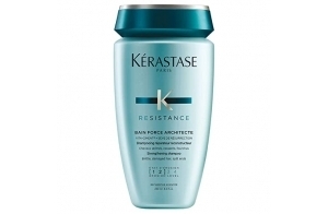 Kérastase - Résistance, Bain Force Architecte, Cheveux Fragiles, Cheveux Abimés, Cheveux Cassants, Fourches 250ml