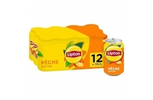 Lipton Ice Tea Saveur Pêche,12 x 150ml