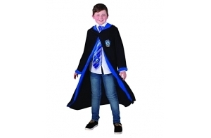 RUBIE'S Harry Potter Officiel Robe Serdaigle Déguisement Enfant, 11-14 ans,Costume Robe Noire à Capuche - Pour Halloween, Carnaval - Idée Cadeau de Noël