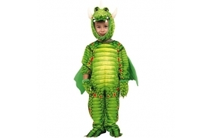 Legler Small Foot Company (Smb5V) - 5636 - Déguisement pour Enfant - Costume - Dragon, Taille unique, Vert