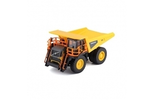 Burago- Volvo Dump Truck R100 May Cheong GROUP-BBURAGO-1/60 Collection Construction Rigid Hauler-pour Enfant dès 3 ans-32089, 32089, Motifs et Couleurs Assorties