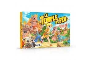 Dujardin - Le Temple De Feu - Récolte Le Plus d'or Possible - Jeu de Stratégie - Jeu de Plateau - A Jouer Entre Amis ou en Famille - Se Joue de 2 à 6 Joueurs - A partir de 8 Ans