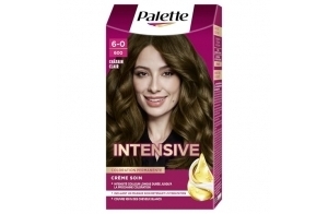 Schwarzkopf - Palette - Coloration Permanente Cheveux - Crème Soin - Couvre 100% des Cheveux Blancs - Tenue 8 semaines - Chatain Clair 600